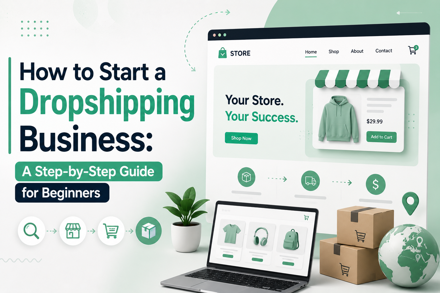 How to Start a Dropshipping Business: A Step-by-Step Guide for Beginners