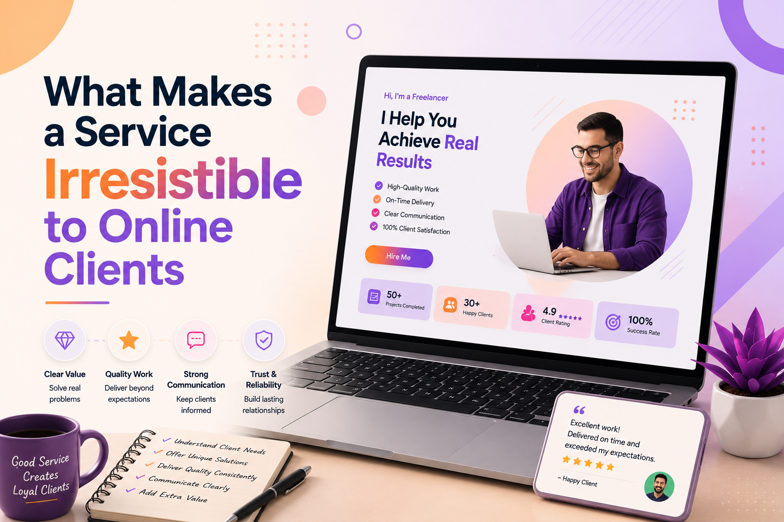 What Makes a Service Irresistible to Online Clients