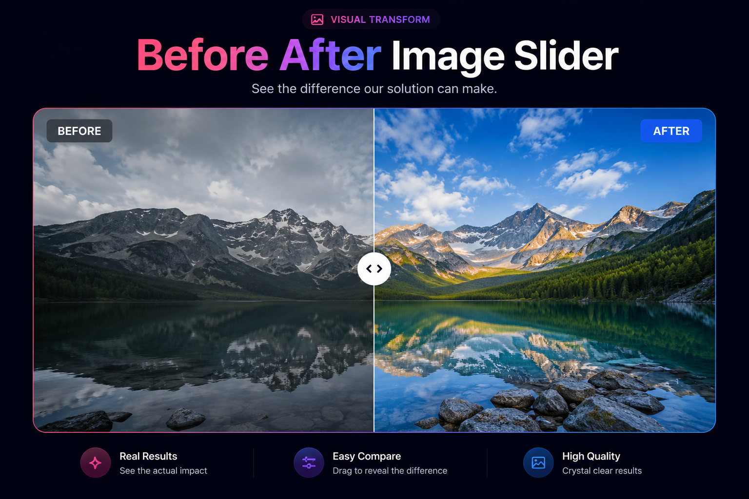 Before After Image Slider