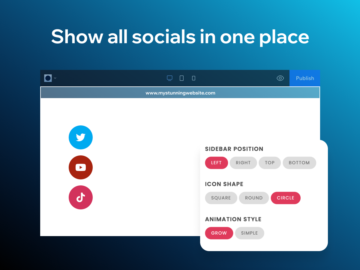 All In One Social Share Button