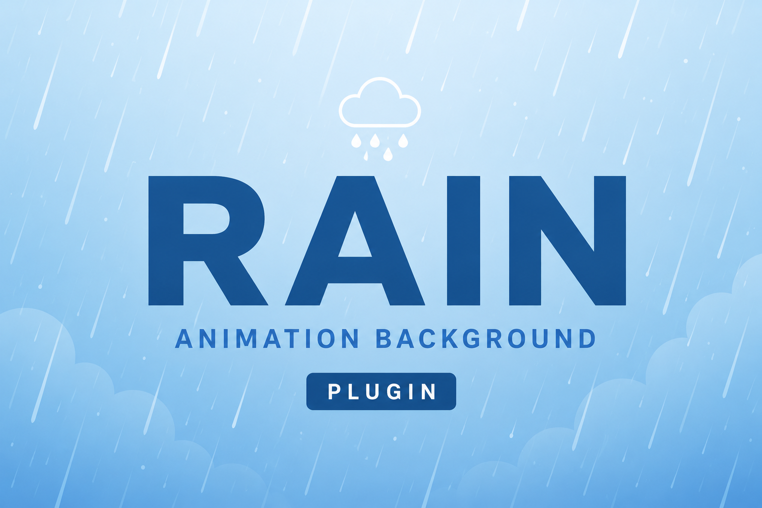 Rain Animation Background