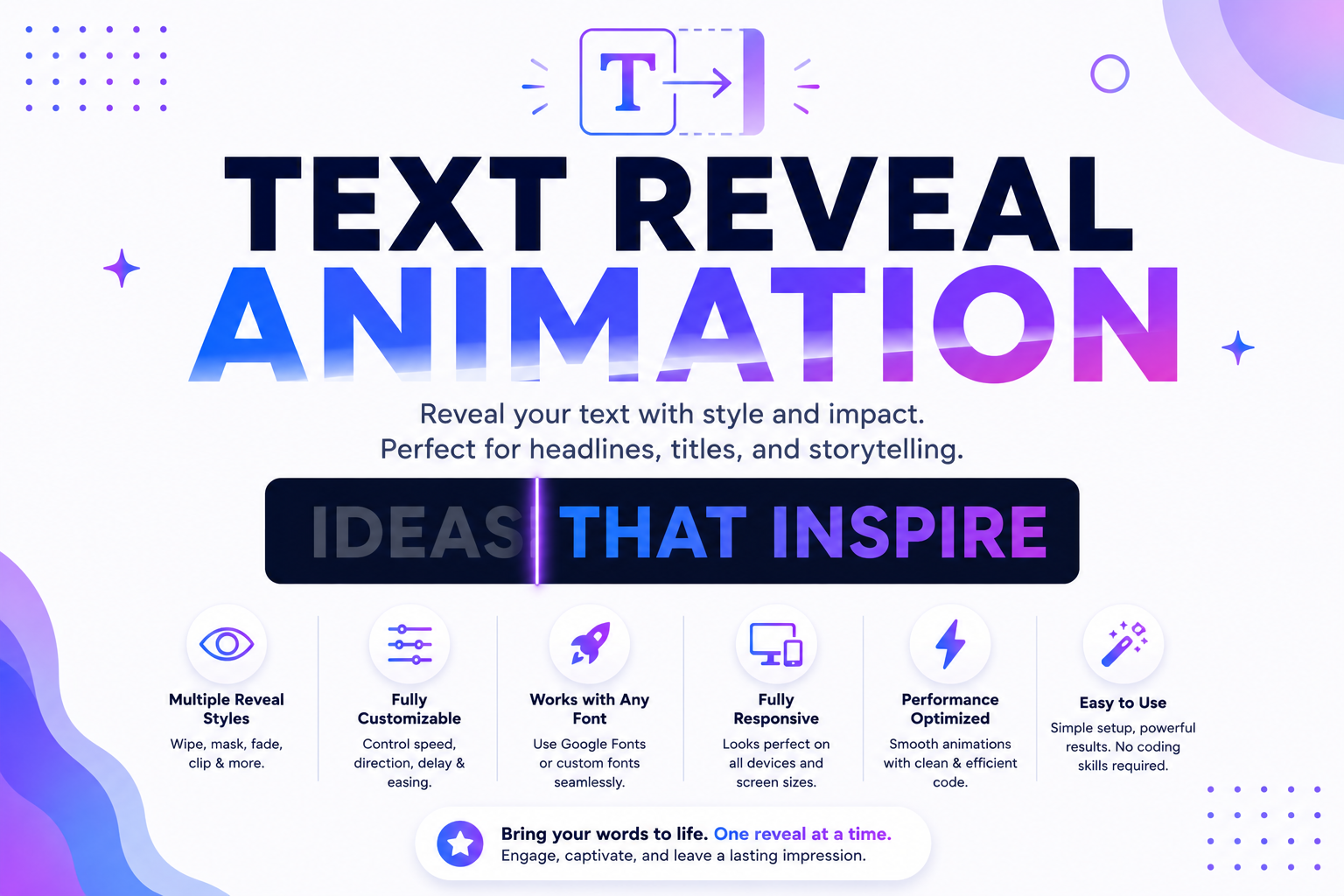 Text Reveal Animation