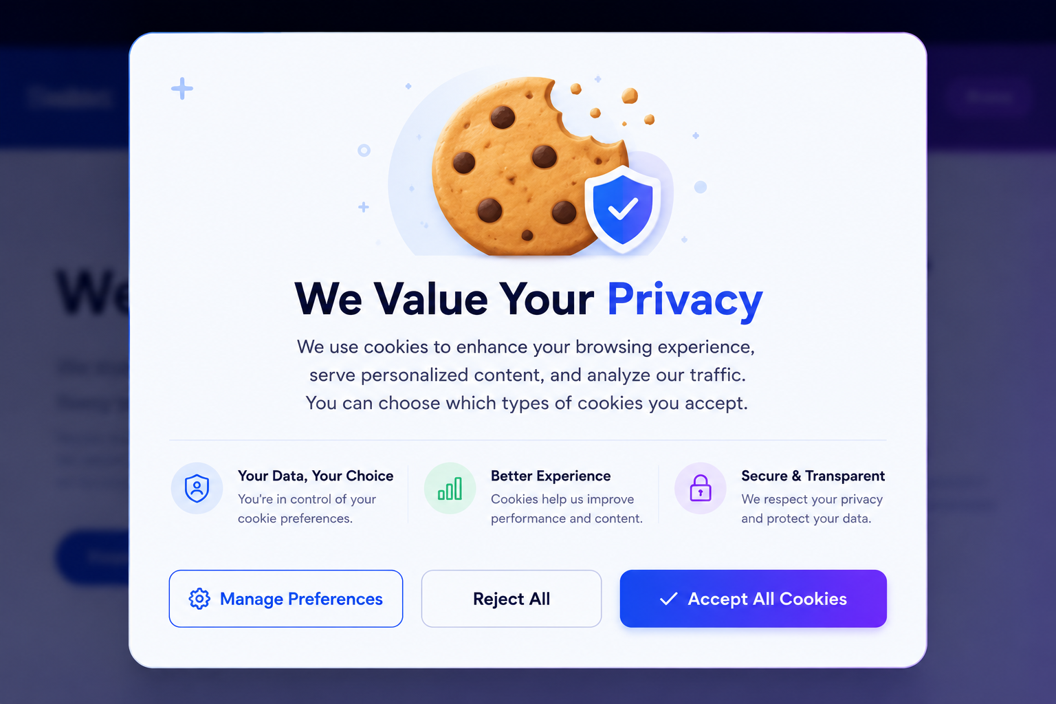 Cookie Consent Popup