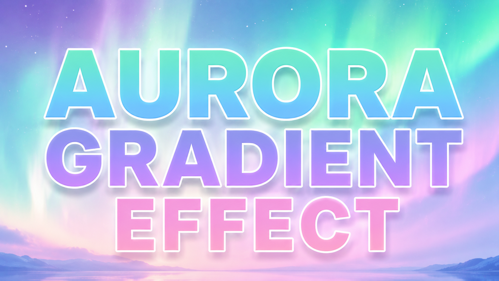 Aurora Gradient Effect