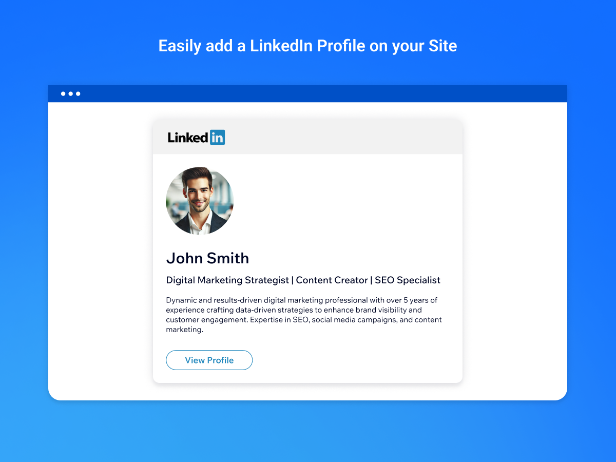 LinkedIn Profile