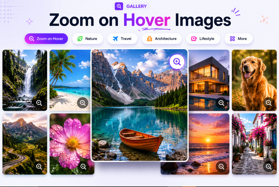 Zoom on Hover Images
