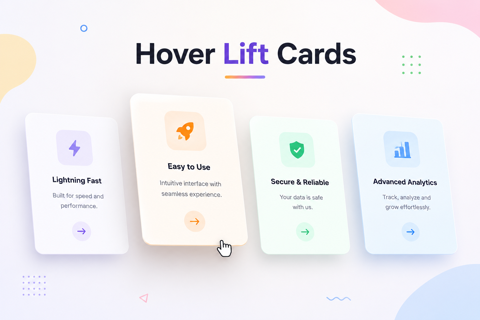 Hover Lift Cards